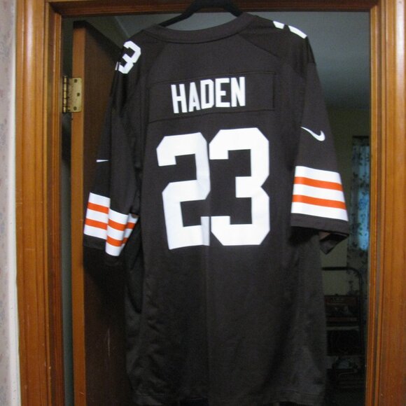 JOE HADEN CLEVELAND BROWNS  # 23 NIKE ON FIELD SEWN JERSEY SZ XXL BRAND NEW NWOT - Picture 4 of 11